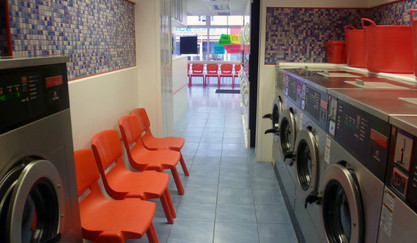 Washing Machine Seating Area